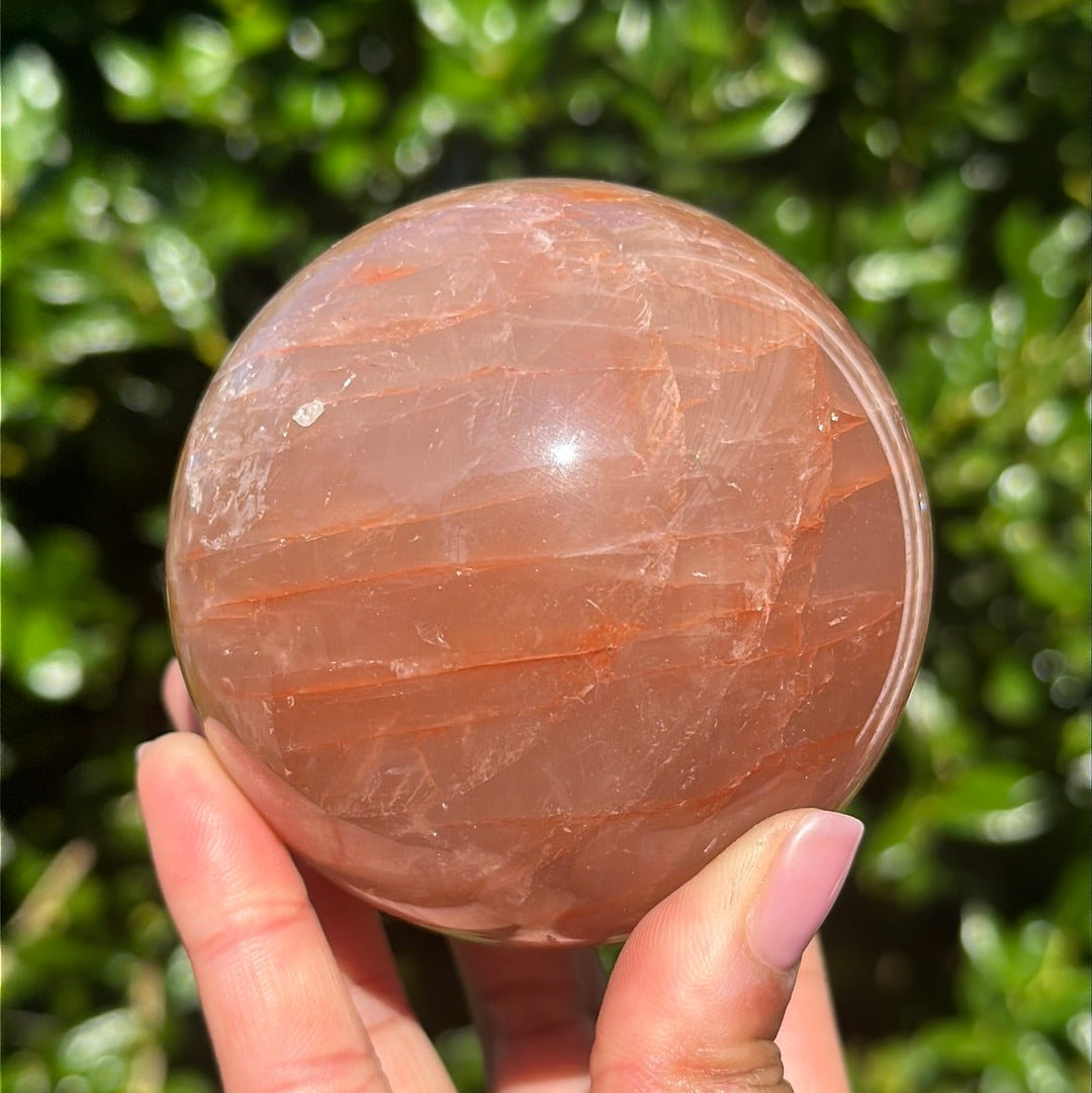 Fire Quartz Sphere