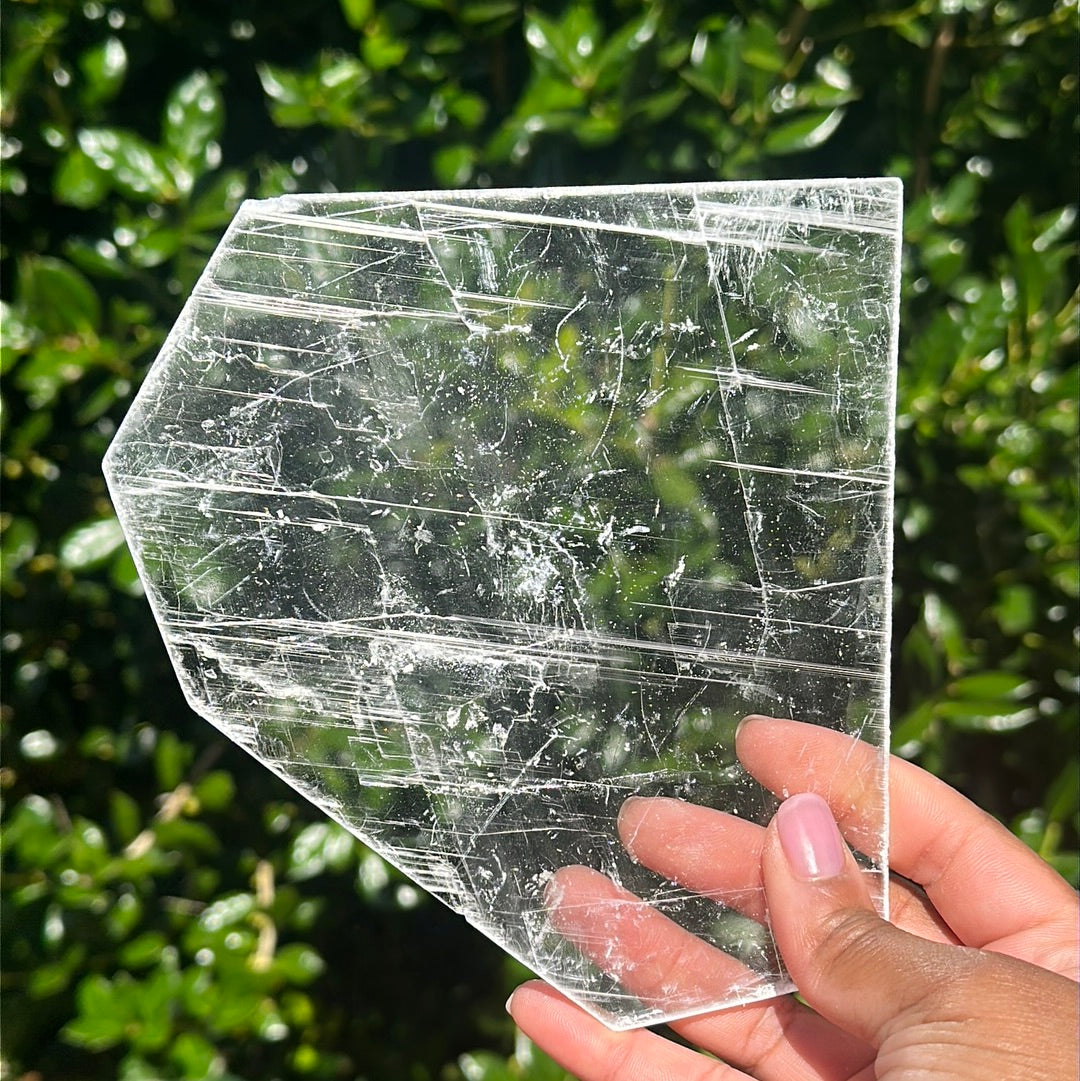 Selenite Slab