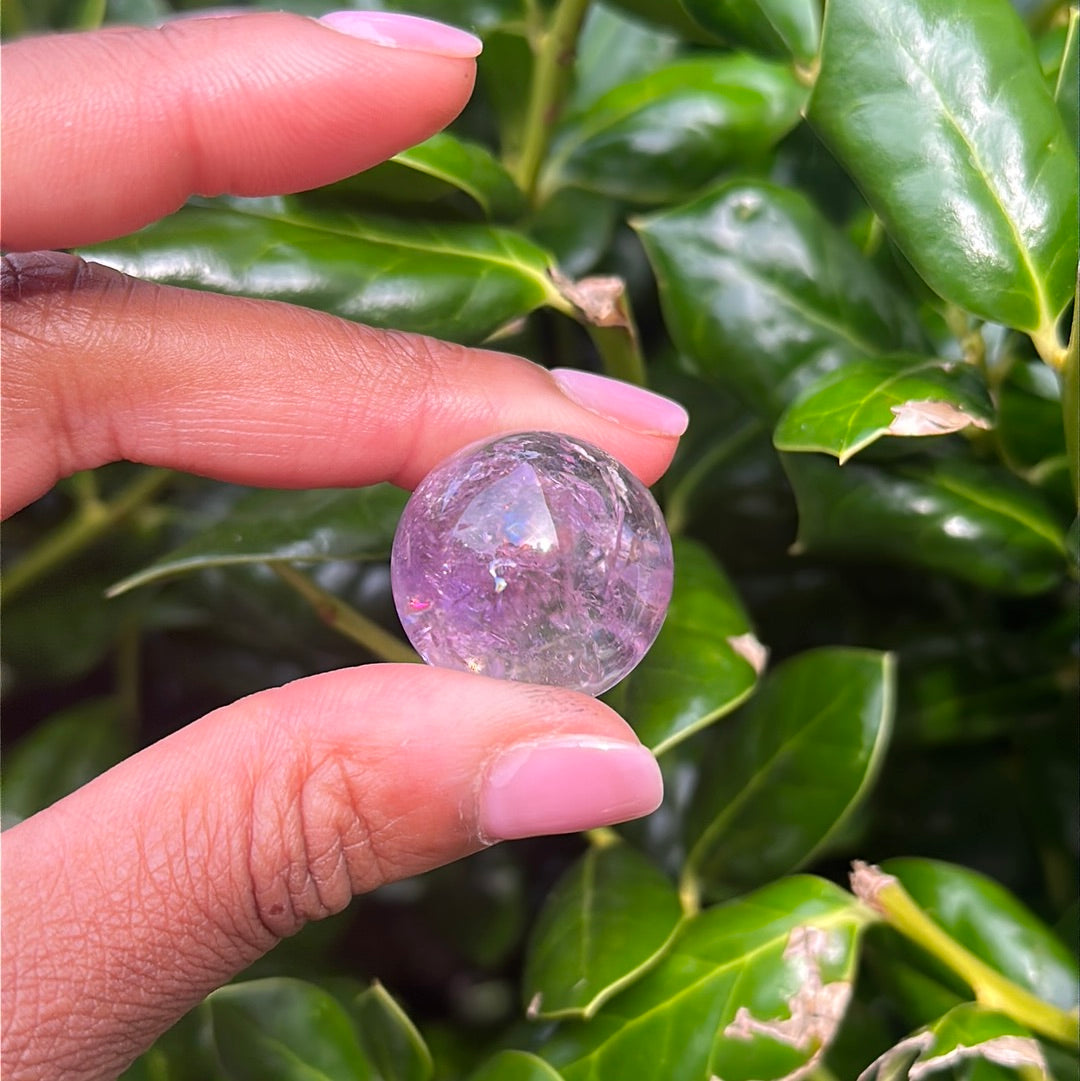 Mini Amethyst Spheres