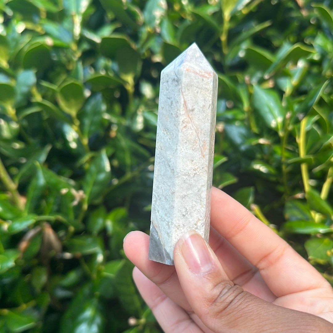 Crazy Lace Agate Tower