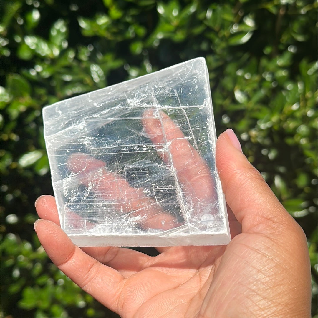 Selenite Slab
