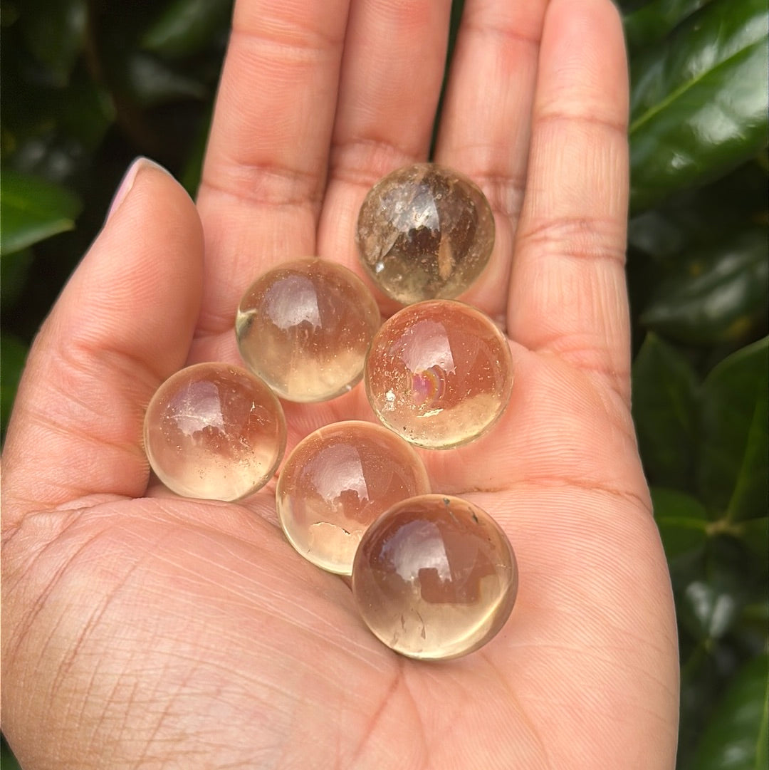 Citrine Mini Spheres