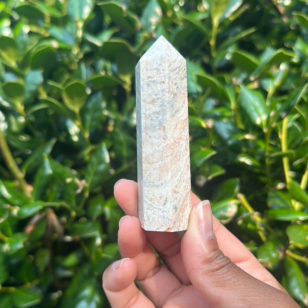 Crazy Lace Agate Tower