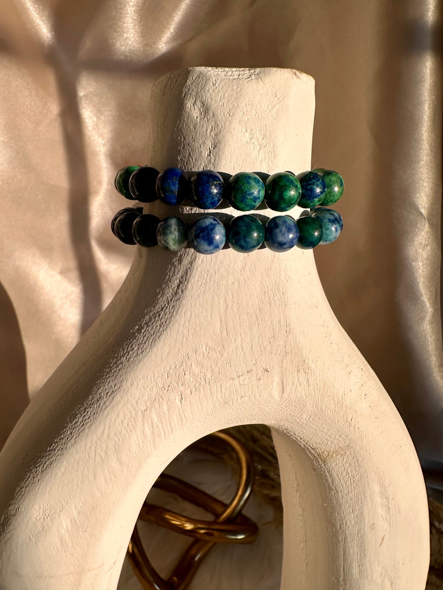 Phoenix Stone with Lapis Bracelet