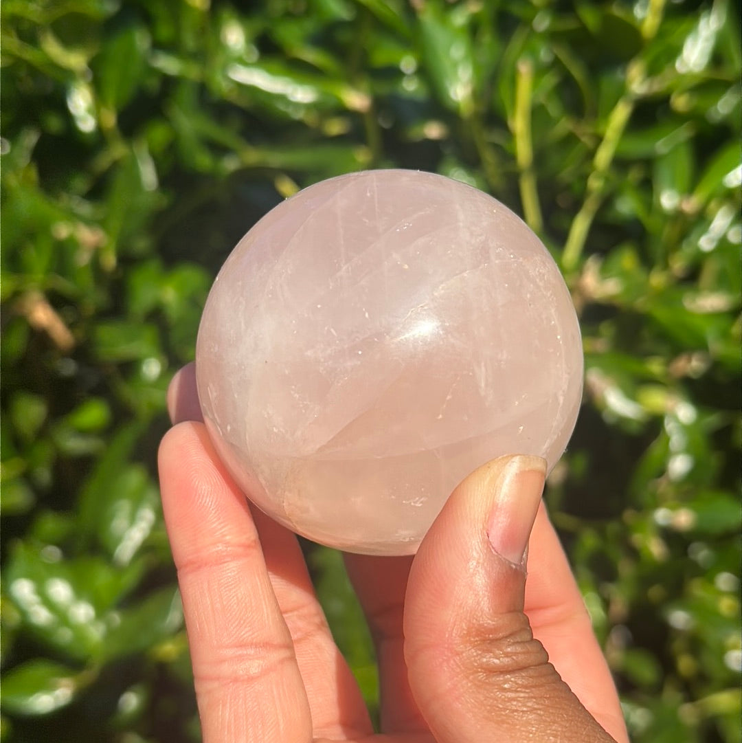 Rose Quartz Sphere