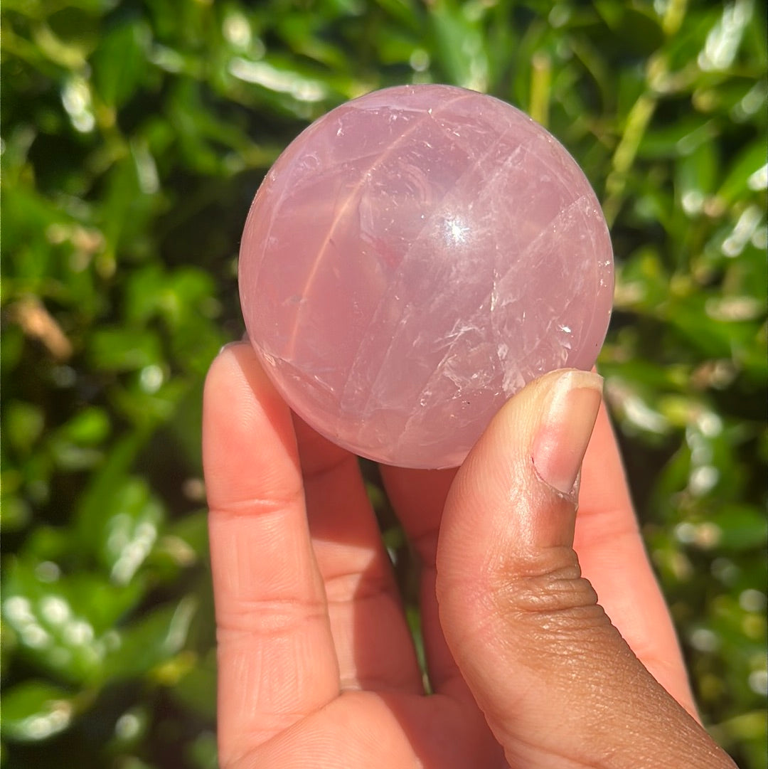 Rose Quartz Sphere