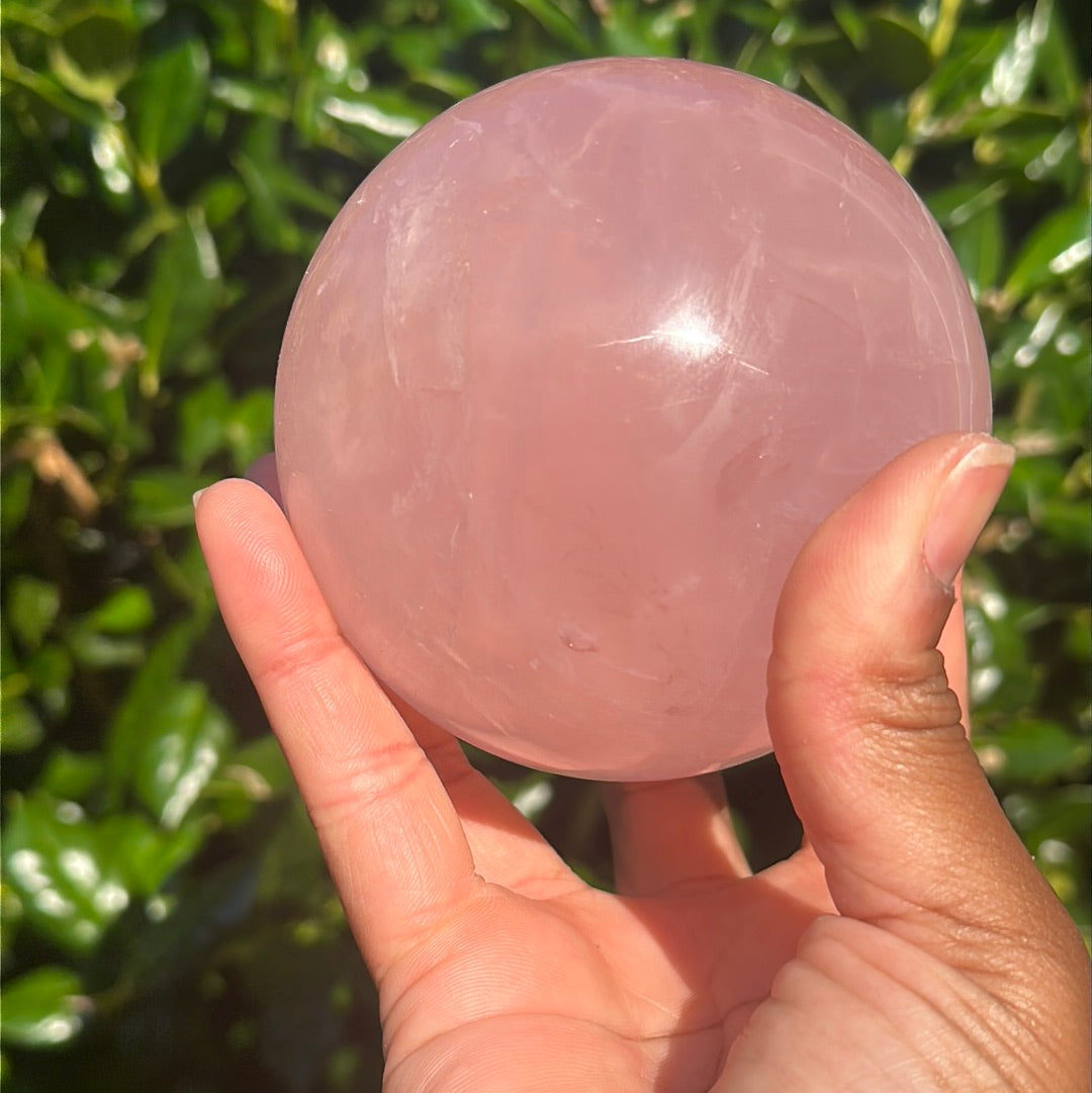 Rose Quartz Sphere