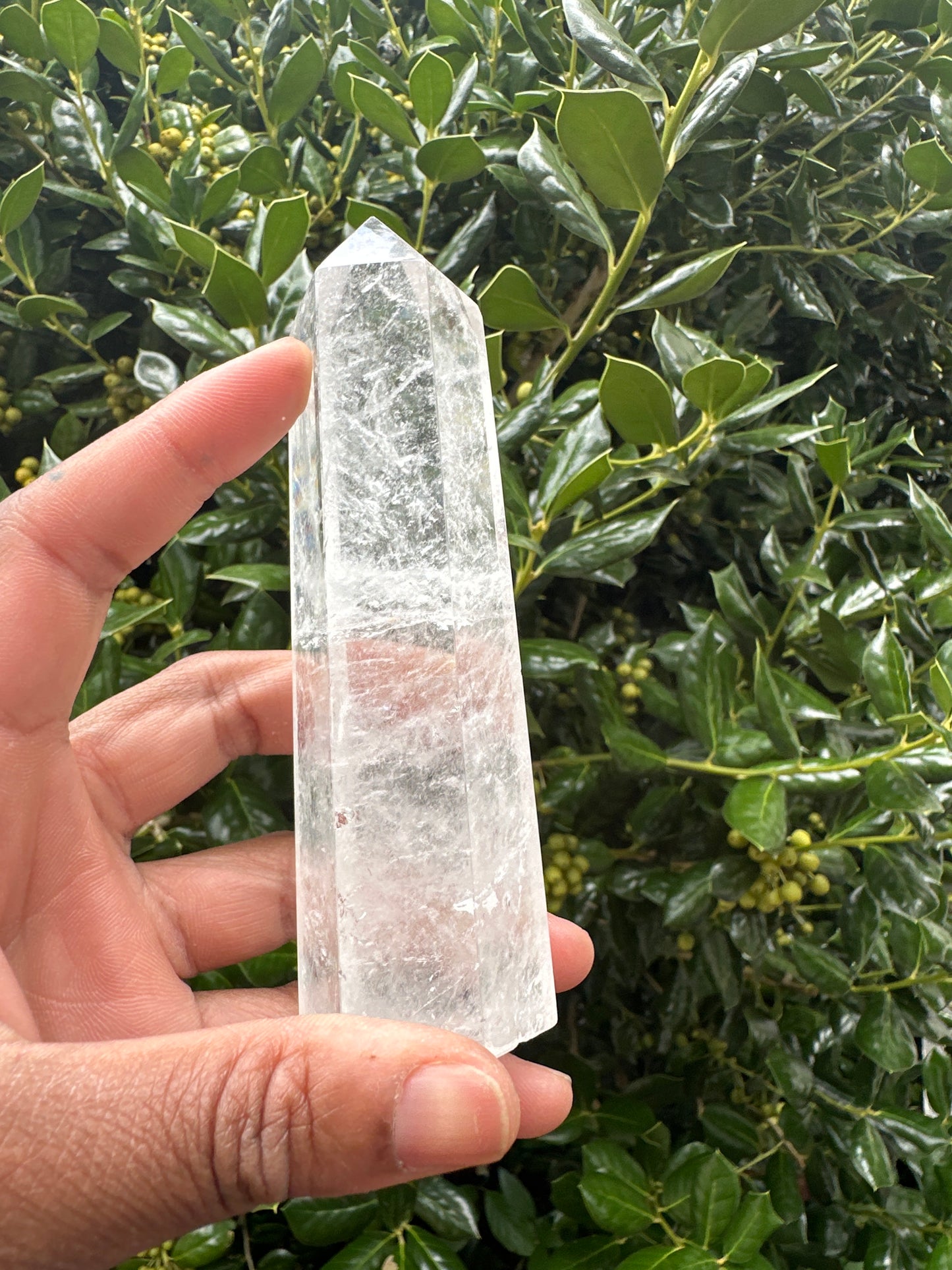 Clear Quartz Tower