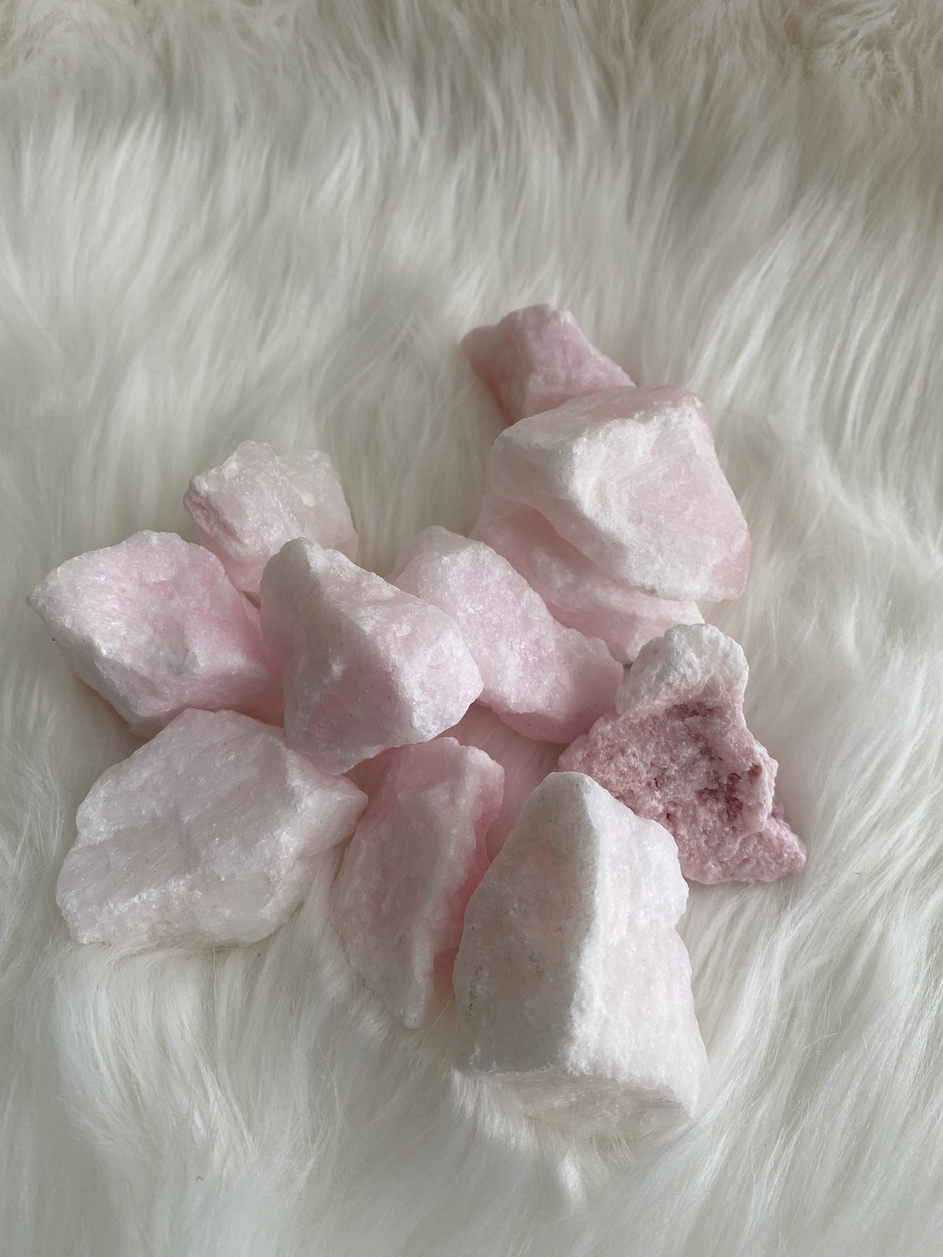Pink Aragonite Tumble - Crystal Pisces Studios